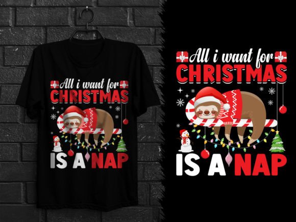 All I Want for Christmas is a Nap Shirt Review