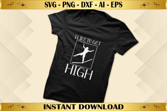 I Like to Get High Slackliners for Action-Packed Brand Graphics
