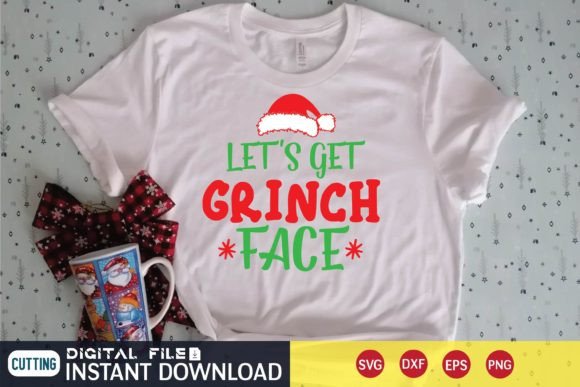 The Grinch Face SVG: A Festive Graphic for T-Shirt Designs