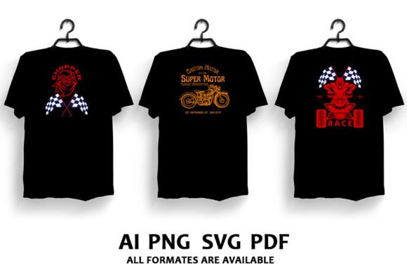 Vintage Motorcycle Design Bundle V.2: Graphics & T-Shirt Review